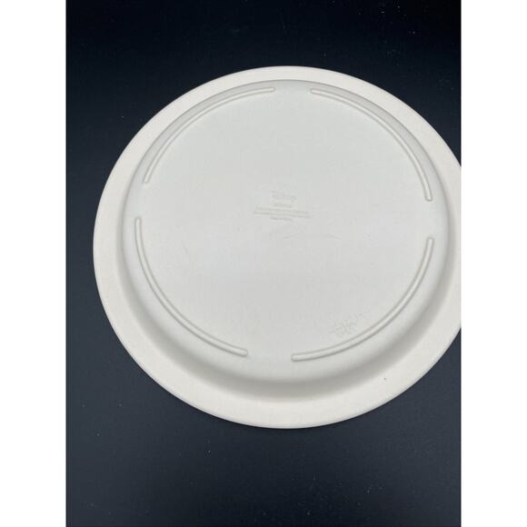 Mickey Mouse Kids Plate With Racing Car Plastic Checkered Flag Vintage - Picture 4 of 6